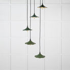 Smooth Brass Flora Cluster Pendant in Heath | From The Anvil-Cluster Pendants-Yester Home