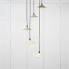 Smooth Brass Flora Cluster Pendant in Teasel | From The Anvil-Cluster Pendants-Yester Home