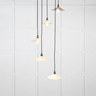 Smooth Brass Flora Cluster Pendant in Teasel | From The Anvil-Cluster Pendants-Yester Home