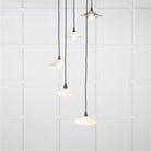 Smooth Brass Flora Cluster Pendant in Teasel | From The Anvil-Cluster Pendants-Yester Home
