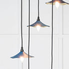 Smooth Brass Flora Cluster Pendant in Upstream | From The Anvil-Cluster Pendants-Yester Home
