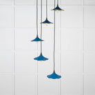 Smooth Brass Flora Cluster Pendant in Upstream | From The Anvil-Cluster Pendants-Yester Home