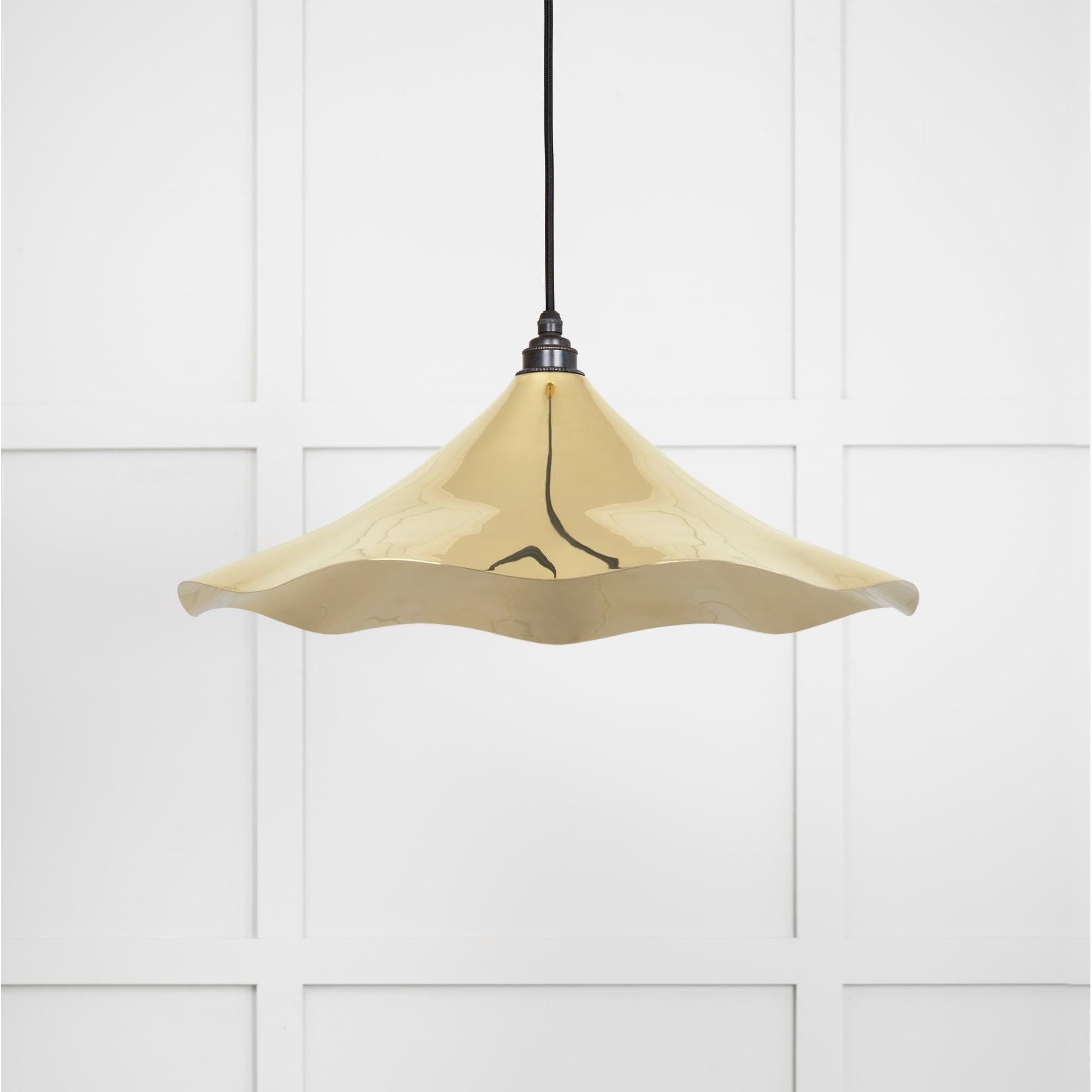 Smooth Brass Flora Pendant | From The Anvil - Ceiling Lights - From The Anvil - Yester Home