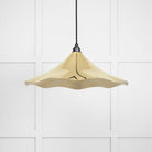 Smooth Brass Flora Pendant | From The Anvil-Ceiling Pendants-Yester Home