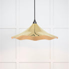 Smooth Brass Flora Pendant | From The Anvil-Ceiling Pendants-Yester Home