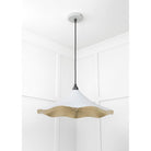 Smooth Brass Flora Pendant in Birch | From The Anvil - Ceiling Lights - From The Anvil - Yester Home