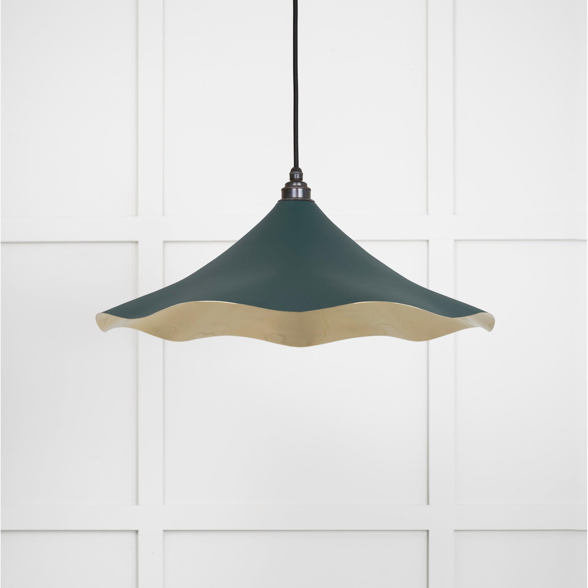 Smooth Brass Flora Pendant in Dingle | From The Anvil - Ceiling Lights - From The Anvil - Yester Home