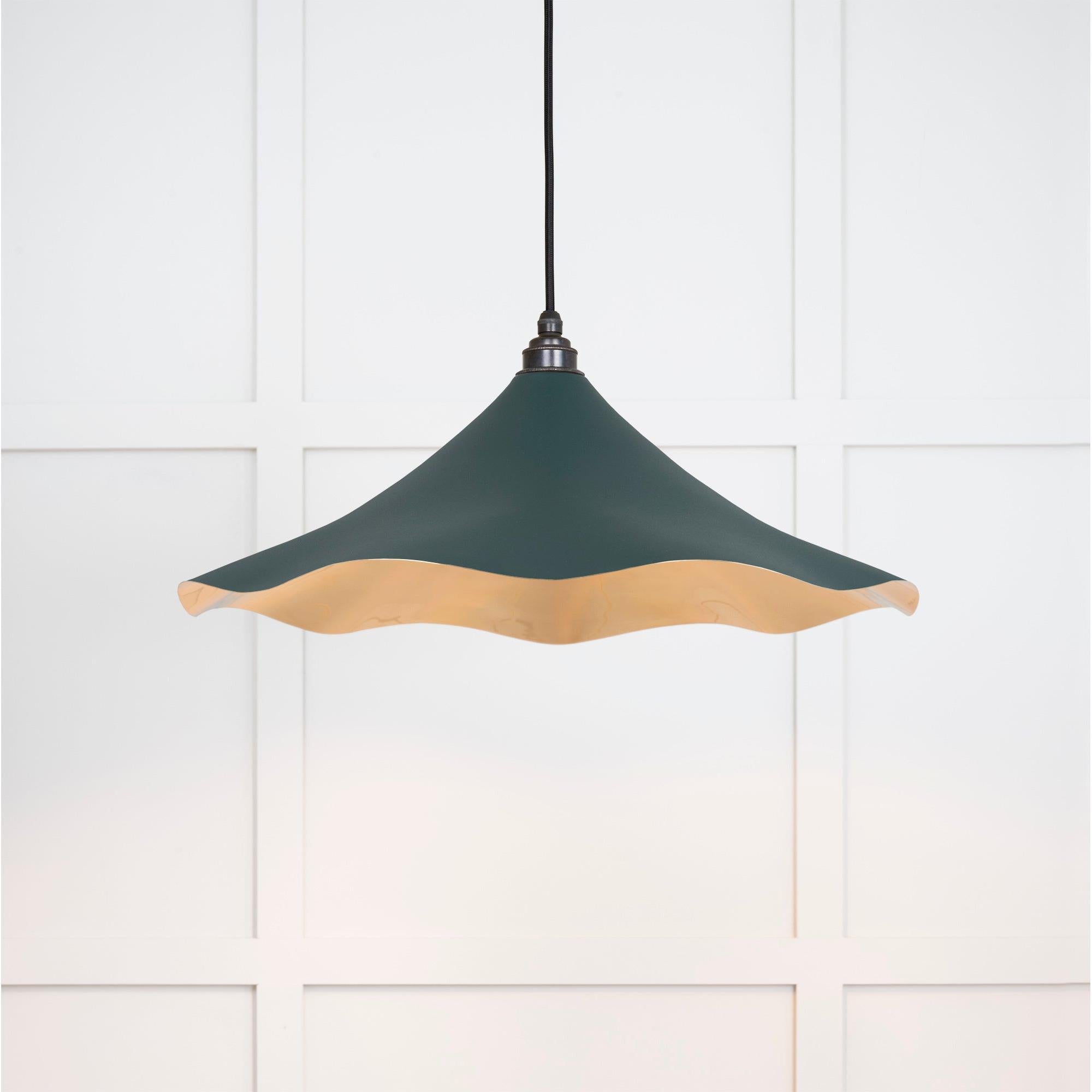 Smooth Brass Flora Pendant in Dingle | From The Anvil - Ceiling Lights - From The Anvil - Yester Home