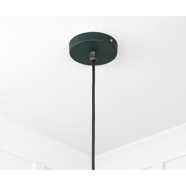 Smooth Brass Flora Pendant in Dingle | From The Anvil-Ceiling Pendants-Yester Home