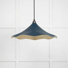 Smooth Brass Flora Pendant in Dusk | From The Anvil-Ceiling Pendants-Yester Home