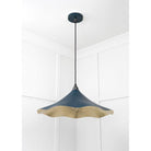 Smooth Brass Flora Pendant in Dusk | From The Anvil-Ceiling Pendants-Yester Home