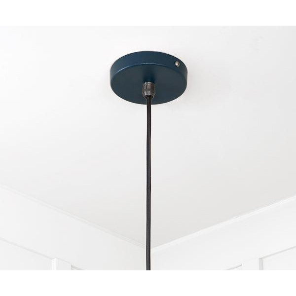 Smooth Brass Flora Pendant in Dusk | From The Anvil-Ceiling Pendants-Yester Home