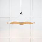 Smooth Brass Flora Pendant in Flock | From The Anvil - Ceiling Lights - From The Anvil - Yester Home