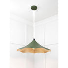 Smooth Brass Flora Pendant in Heath | From The Anvil - Ceiling Lights - From The Anvil - Yester Home