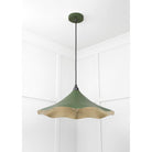 Smooth Brass Flora Pendant in Heath | From The Anvil - Ceiling Lights - From The Anvil - Yester Home
