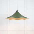 Smooth Brass Flora Pendant in Heath | From The Anvil-Ceiling Pendants-Yester Home