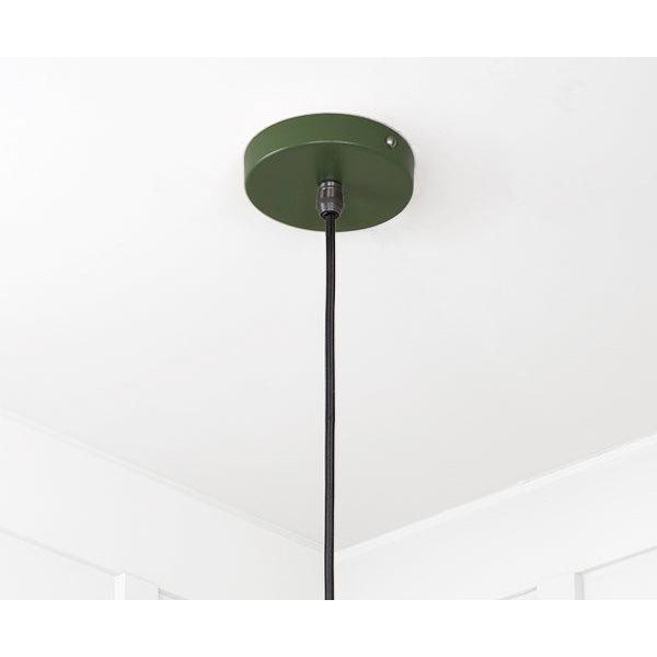 Smooth Brass Flora Pendant in Heath | From The Anvil-Ceiling Pendants-Yester Home