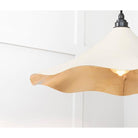 Smooth Brass Flora Pendant in Teasel | From The Anvil-Ceiling Pendants-Yester Home