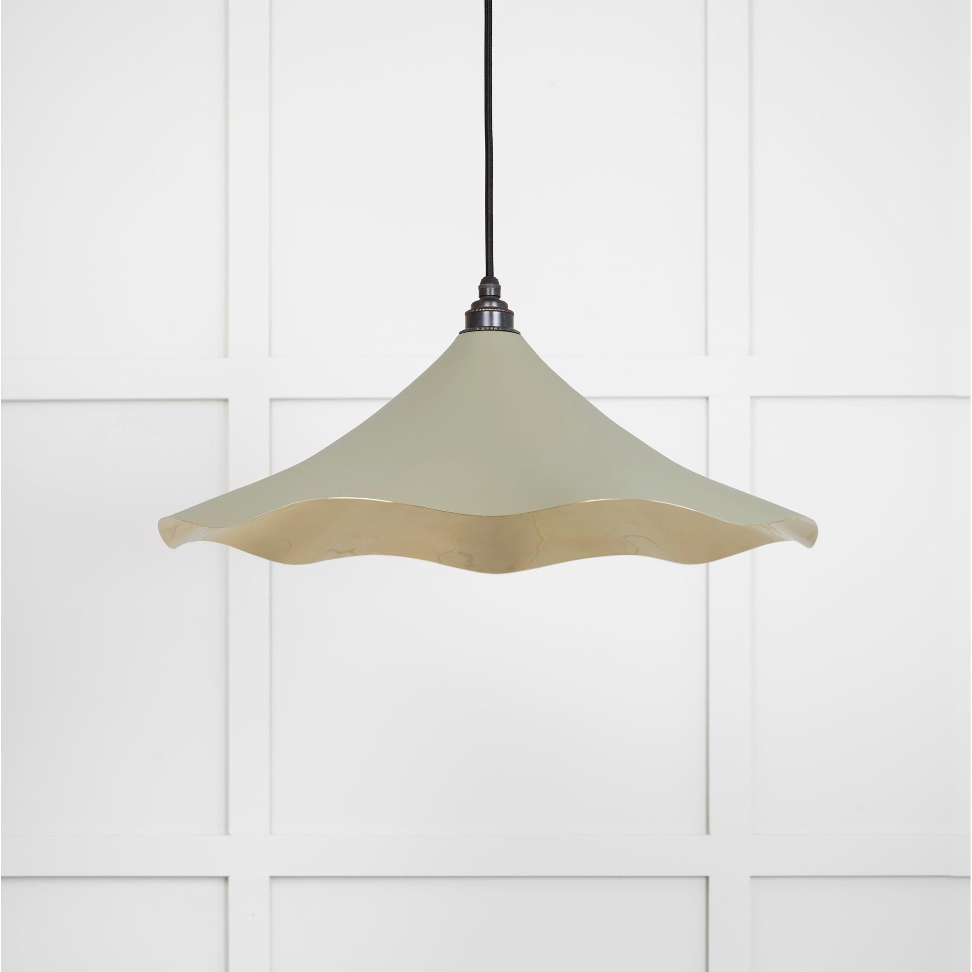 Smooth Brass Flora Pendant in Tump | From The Anvil - Ceiling Lights - From The Anvil - Yester Home