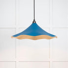 Smooth Brass Flora Pendant in Upstream | From The Anvil-Ceiling Pendants-Yester Home