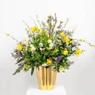 Smooth Brass Flora Pot - Large | From The Anvil - Plant Pots - From The Anvil - Yester Home