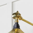 Smooth Brass Flora Wall Light | From The Anvil - Wall Lights - From The Anvil - Yester Home