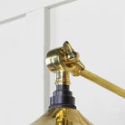 Smooth Brass Flora Wall Light | From The Anvil-Wall Lights-Yester Home