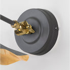 Smooth Brass Flora Wall Light in Bluff | From The Anvil - Wall Lights - From The Anvil - Yester Home