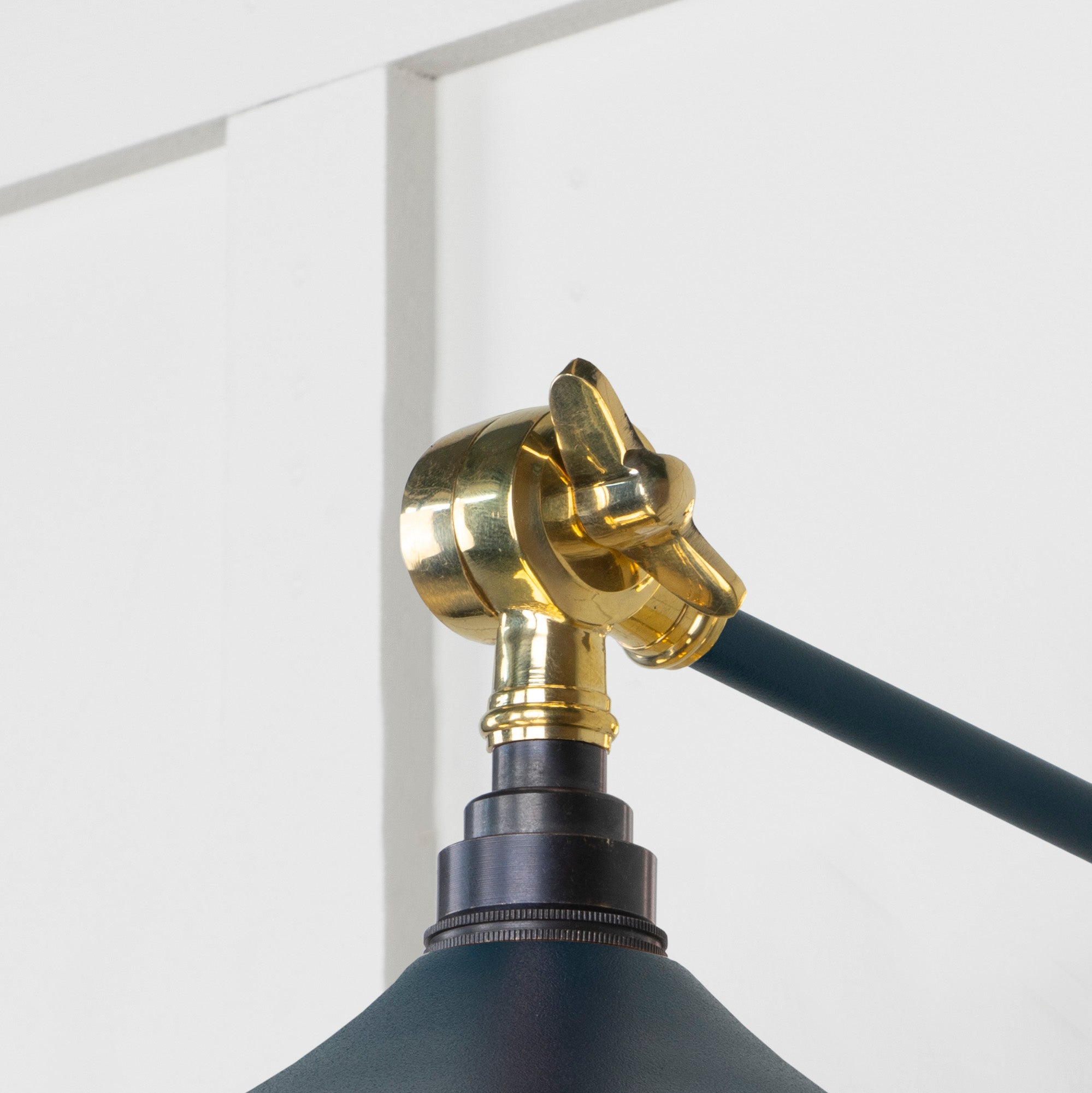 Smooth Brass Flora Wall Light in Dusk | From The Anvil - Wall Lights - From The Anvil - Yester Home