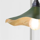 Smooth Brass Flora Wall Light in Heath | From The Anvil-Wall Lights-Yester Home