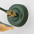Smooth Brass Flora Wall Light in Heath | From The Anvil-Wall Lights-Yester Home