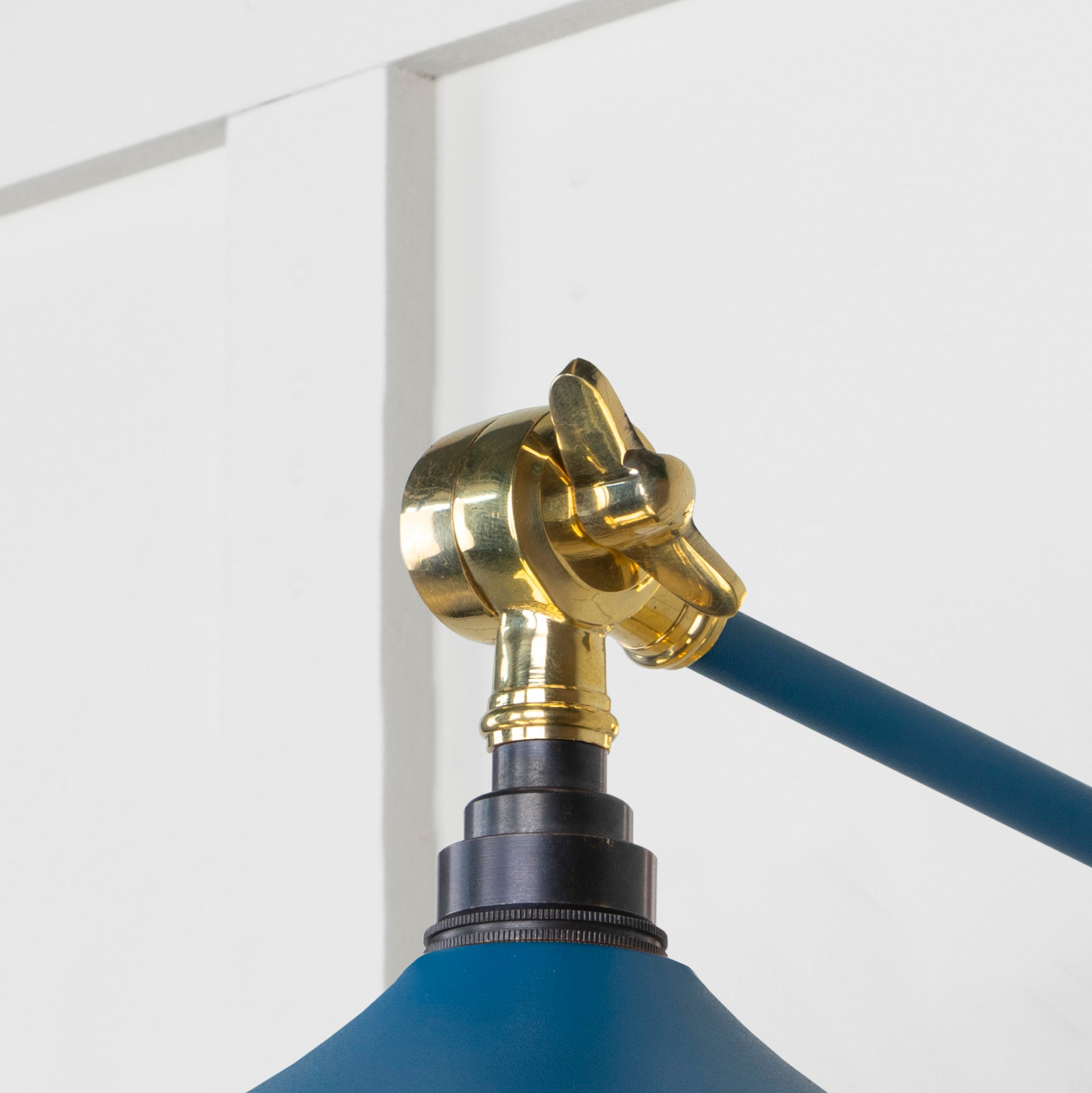 Smooth Brass Flora Wall Light in Upstream | From The Anvil - Wall Lights - From The Anvil - Yester Home