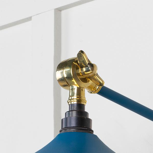 Smooth Brass Flora Wall Light in Upstream | From The Anvil-Wall Lights-Yester Home