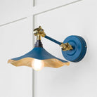 Smooth Brass Flora Wall Light in Upstream | From The Anvil-Wall Lights-Yester Home