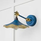 Smooth Brass Flora Wall Light in Upstream | From The Anvil - Wall Lights - From The Anvil - Yester Home