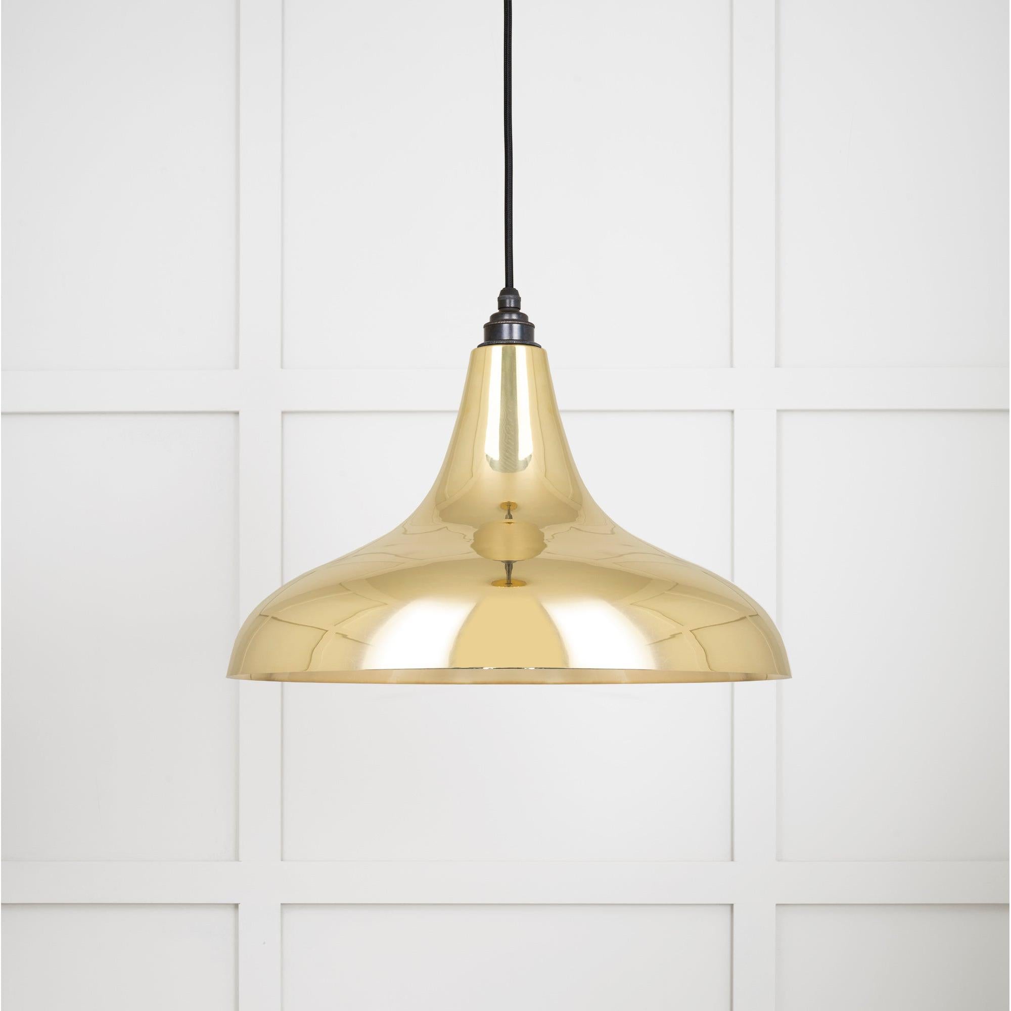 Smooth Brass Frankley Pendant | From The Anvil - Ceiling Lights - From The Anvil - Yester Home