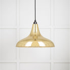 Smooth Brass Frankley Pendant | From The Anvil-Ceiling Pendants-Yester Home