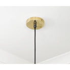 Smooth Brass Frankley Pendant | From The Anvil-Ceiling Pendants-Yester Home