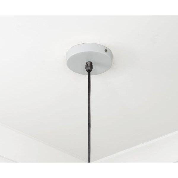 Smooth Brass Frankley Pendant in Birch | From The Anvil-Ceiling Pendants-Yester Home