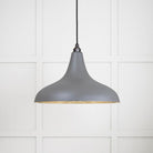 Smooth Brass Frankley Pendant in Bluff | From The Anvil-Ceiling Pendants-Yester Home