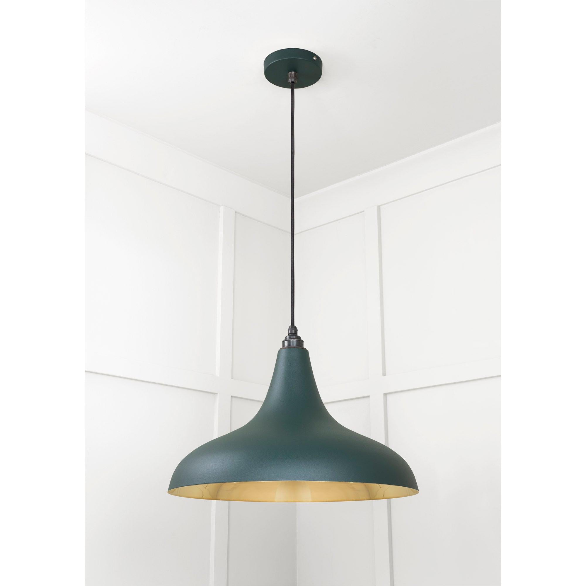 Smooth Brass Frankley Pendant in Dingle | From The Anvil - Ceiling Lights - From The Anvil - Yester Home