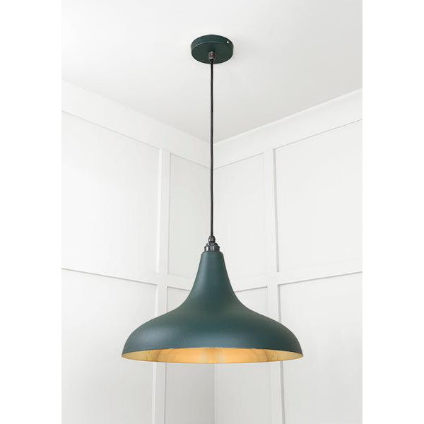 Smooth Brass Frankley Pendant in Dingle | From The Anvil-Ceiling Pendants-Yester Home