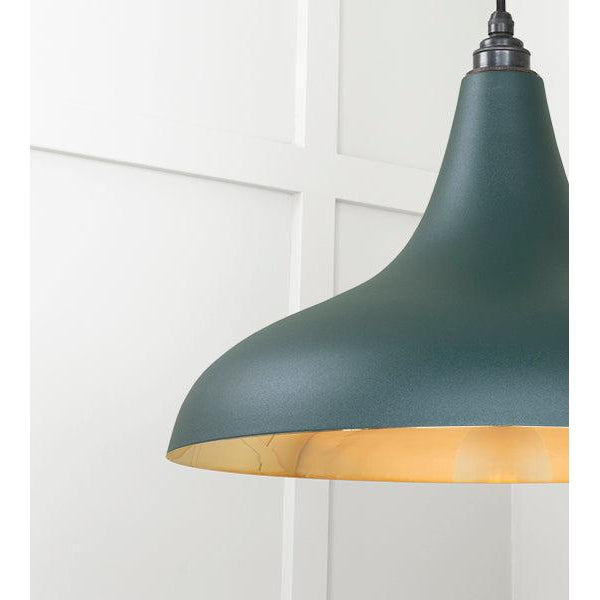 Smooth Brass Frankley Pendant in Dingle | From The Anvil-Ceiling Pendants-Yester Home