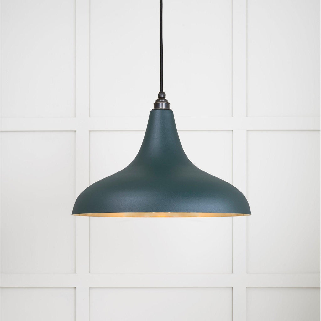 Smooth Brass Frankley Pendant in Dingle | From The Anvil-Ceiling Pendants-Yester Home