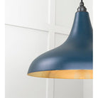 Smooth Brass Frankley Pendant in Dusk | From The Anvil-Ceiling Pendants-Yester Home
