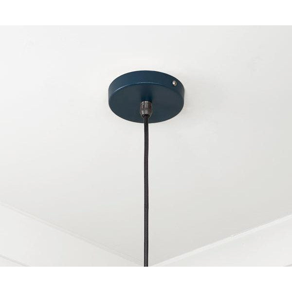 Smooth Brass Frankley Pendant in Dusk | From The Anvil-Ceiling Pendants-Yester Home