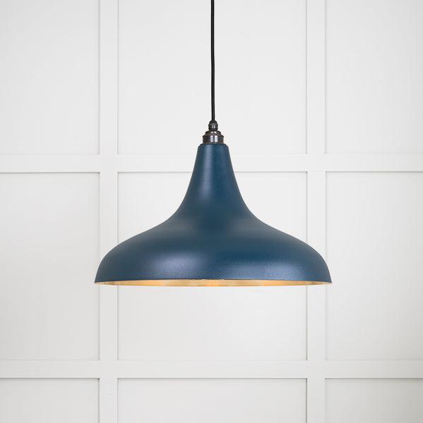 Smooth Brass Frankley Pendant in Dusk | From The Anvil-Ceiling Pendants-Yester Home