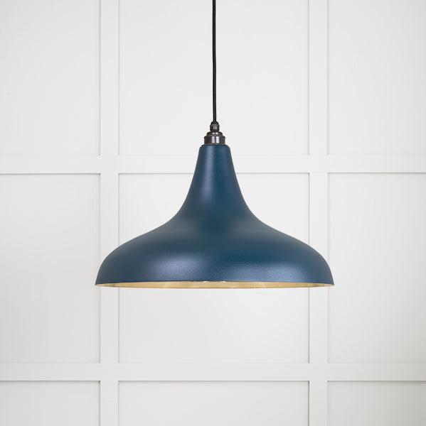 Smooth Brass Frankley Pendant in Dusk | From The Anvil-Ceiling Pendants-Yester Home