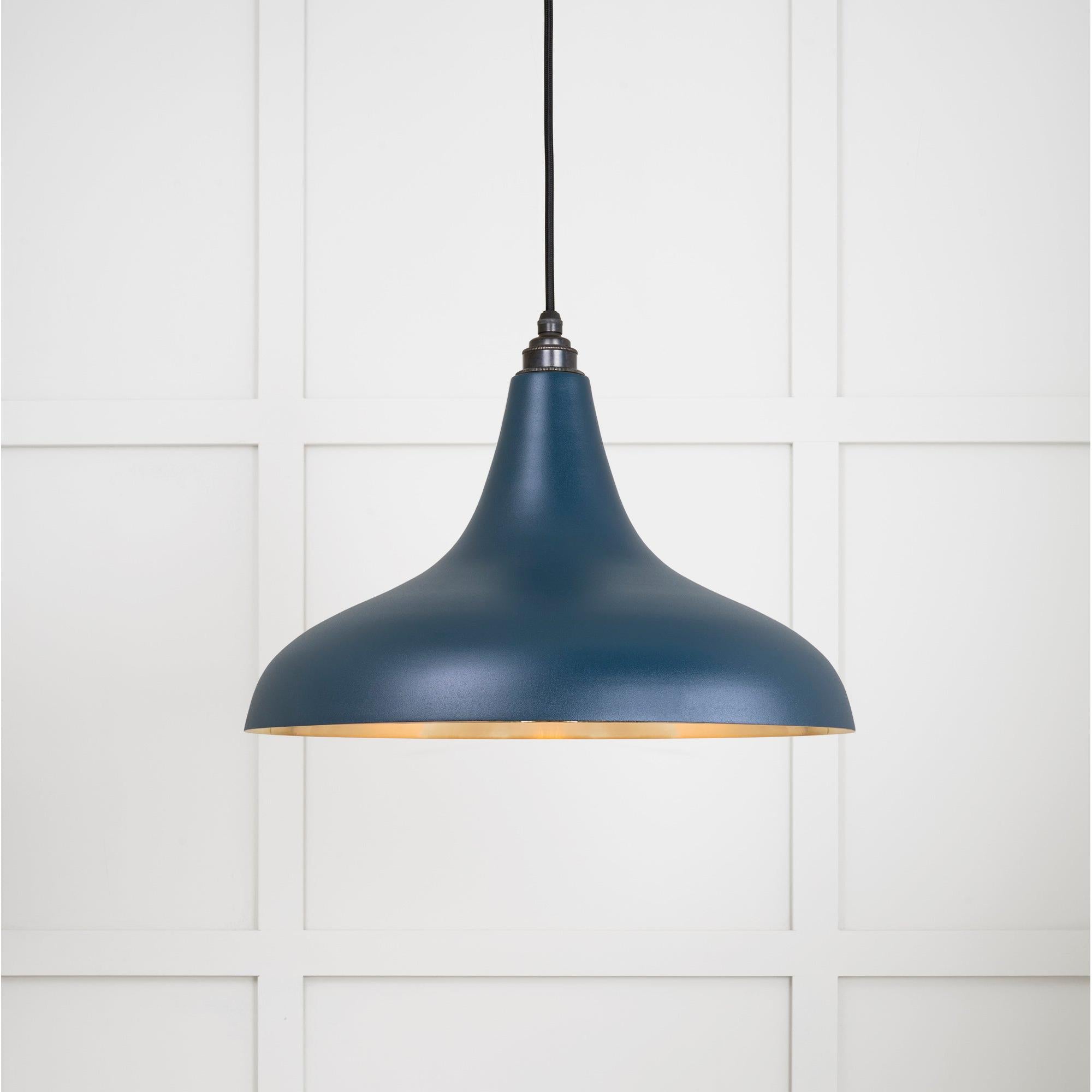 Smooth Brass Frankley Pendant in Dusk | From The Anvil - Ceiling Lights - From The Anvil - Yester Home