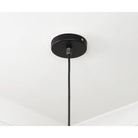 Smooth Brass Frankley Pendant in Elan Black | From The Anvil-Ceiling Pendants-Yester Home